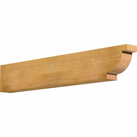 Ekena Millwork Alpine Rough Sawn Rafter Tail, Western Red Cedar, 4"W x 8"H x 48"L RFT04X08X48ALP00RWR